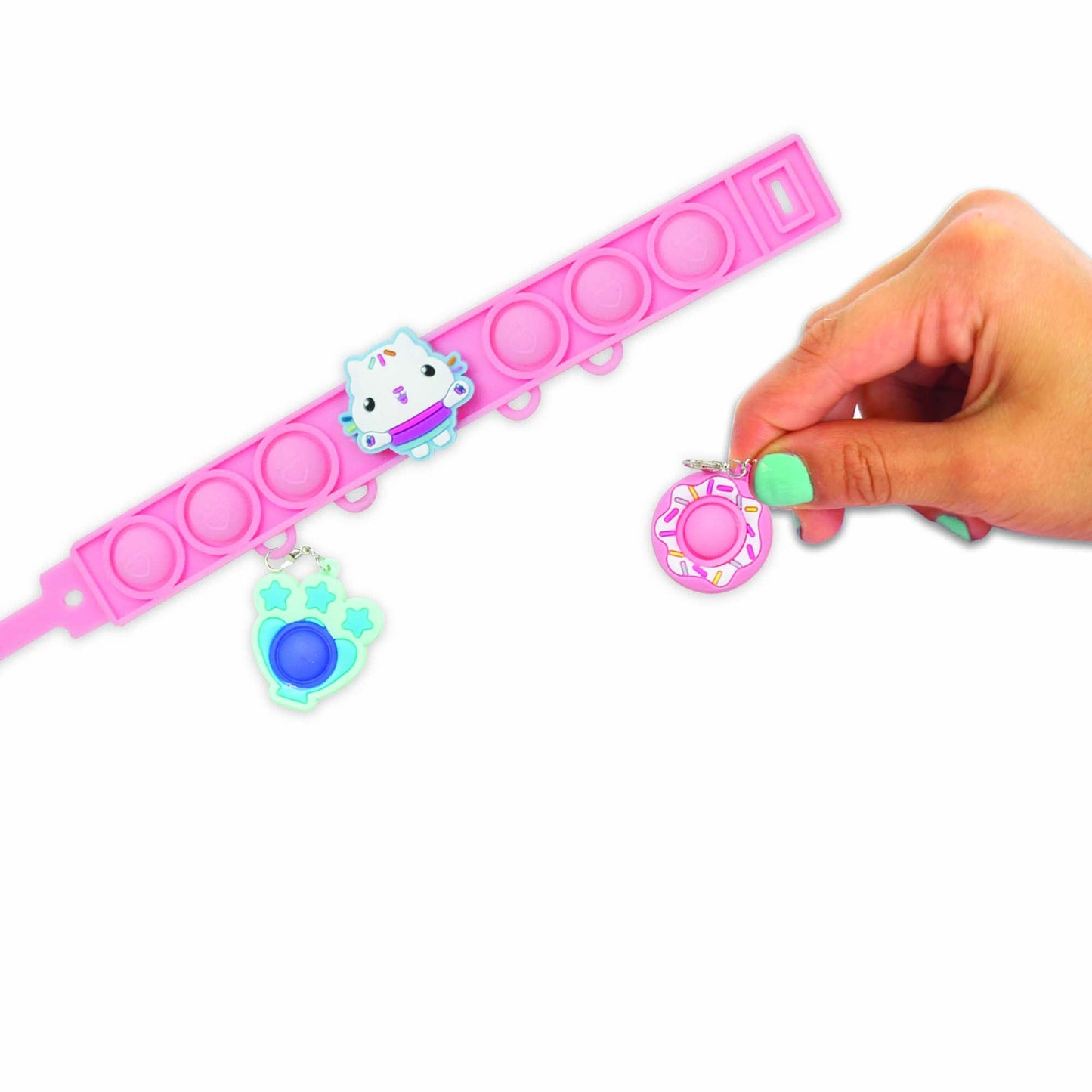 Tara Toys DreamWorks Gabby's Dollhouse Pop-Eeze Bracelet Activity, Multi