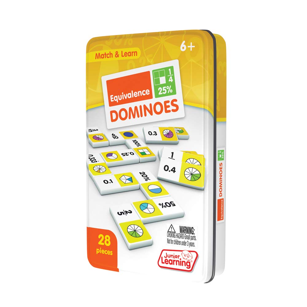 Junior Learning Jl487 Equivalence Dominoes, Multi