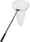 RESTCLOUD Insect and Butterfly Net, 12" Ring, 24" Depth, 59" Extendable Handle, Multicolor, Stainless Steel, Model CARDUSTERCOMBO-628
