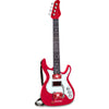 Bontempi Red Electric Guitar, Right Handed, Multicolor, 2.54 x 2.54 x 2.54 cm, Model 241300, Plastic Material