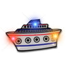 'Seafaring Light Show'' Led Cruise Ship Lapel Pin Flashing Body Light