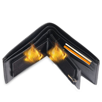 Kktochvc Magician Wallet, Magic F-I-R-E Wallet, Magic Show Wallet, Magician Stage Street Inconceivable Show Prop (Magic Wallet-S