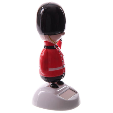 Puckator Ff51 Solar-Powered Figurine, Guard, Mixed, Height 12.5Cm Width 5.5Cm Depth 6Cm