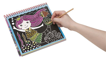 Alex So Cute Scra-ffiti Sketch Drawing Pad Kids Art Supplies