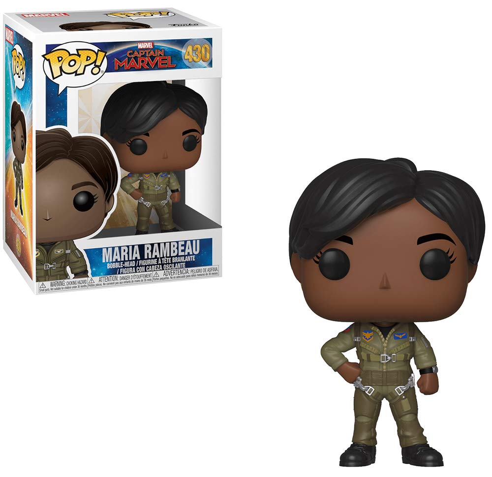 Funko Pop! Marvel: Captain Marvel - Maria Rambeau, Multicolor (Fu37585)
