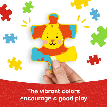 Trefl 25 Piece Jigsaw Puzzle Frame Dinosaurs Print, Diy Puzzle, Creative Fun, Classic Puzzle For Adults And Children From 3 Year