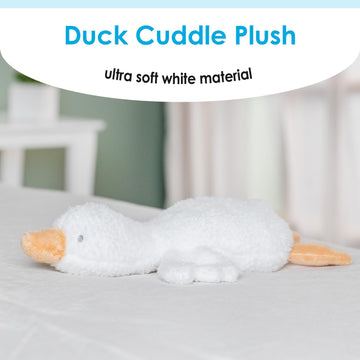 KIDS PREFERRED Plush Duck Cuddle Stuffed Animal, Soft Material, Model 68420, Ideal for All Ages