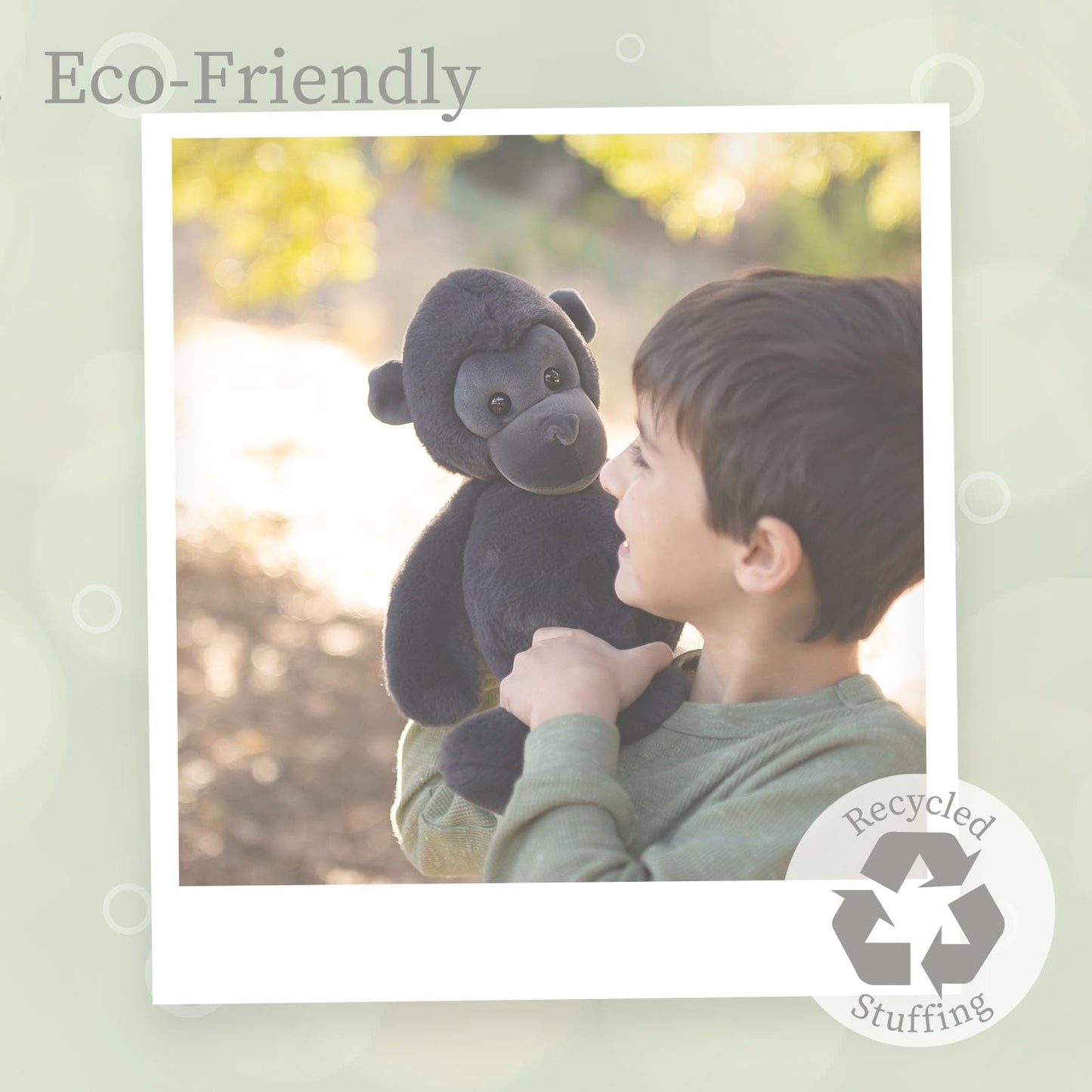 World'S Softest Plush Gorilla, Lushee, Large, 16'' Stuffed Animal For Baby, Toddler, Kids, Adults - Gorilla Plush Toy-Adorable T