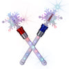 Light Up Frozen Snowflake Wand- Snowflake Spinning Wands,Magic Wand Rotating Toy For Girls And Boys, Magic Princess Sensory Toys