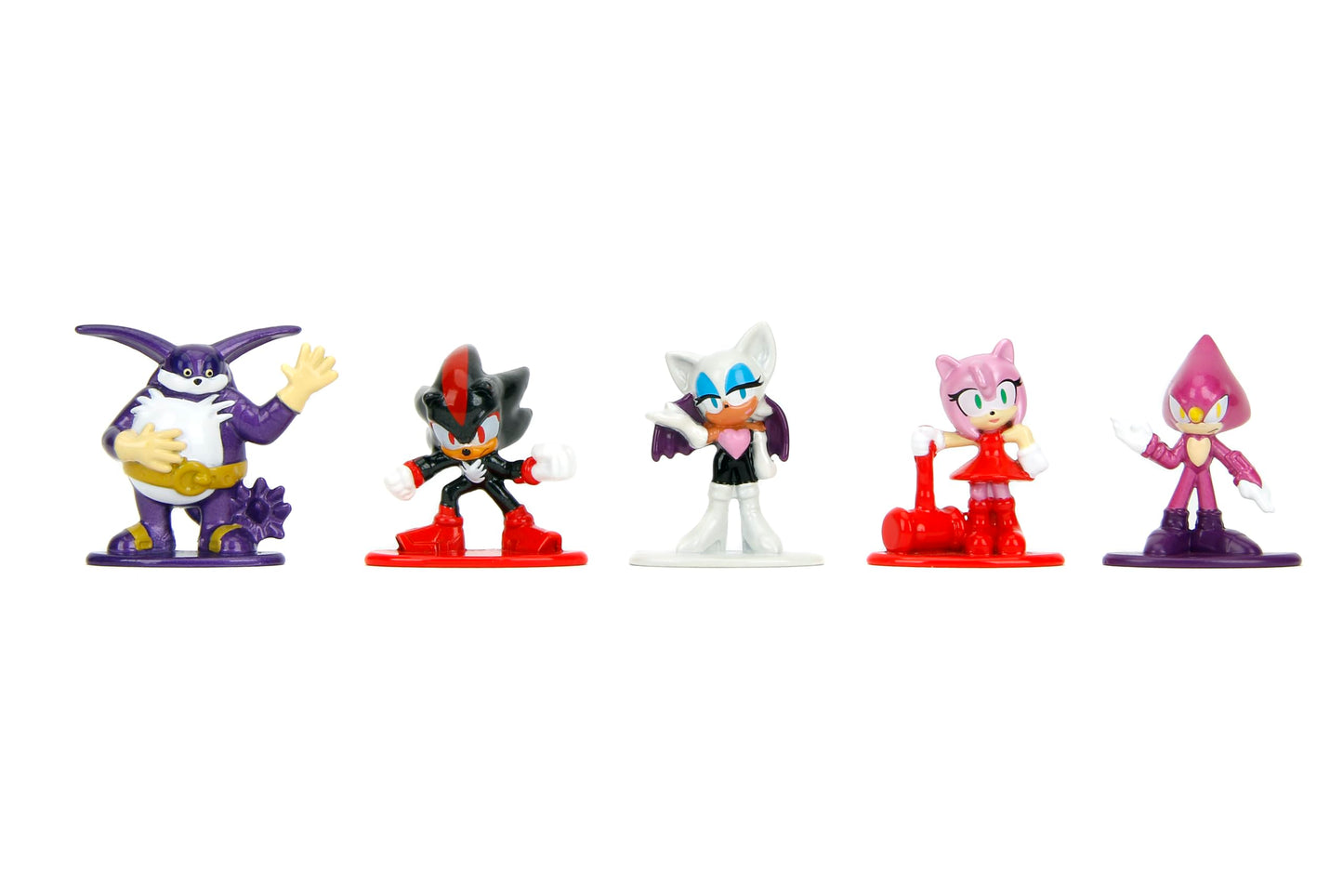 Jada Sonic The Hedgehog Nano 1.65'' MetalFigs 18-Pack, Series 1 - Die-Cast Collectible Figures - Ages 8+