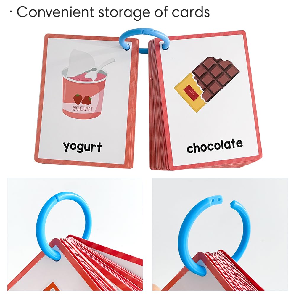 Lachilly Foods English Words Learning Flashcards, High Frequency Words, Beginning Reading, Kindergarten To 1St Grade, Esl Teachi