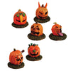 Lemax Spooky Town Pumpkin People #52117 Set Of 6