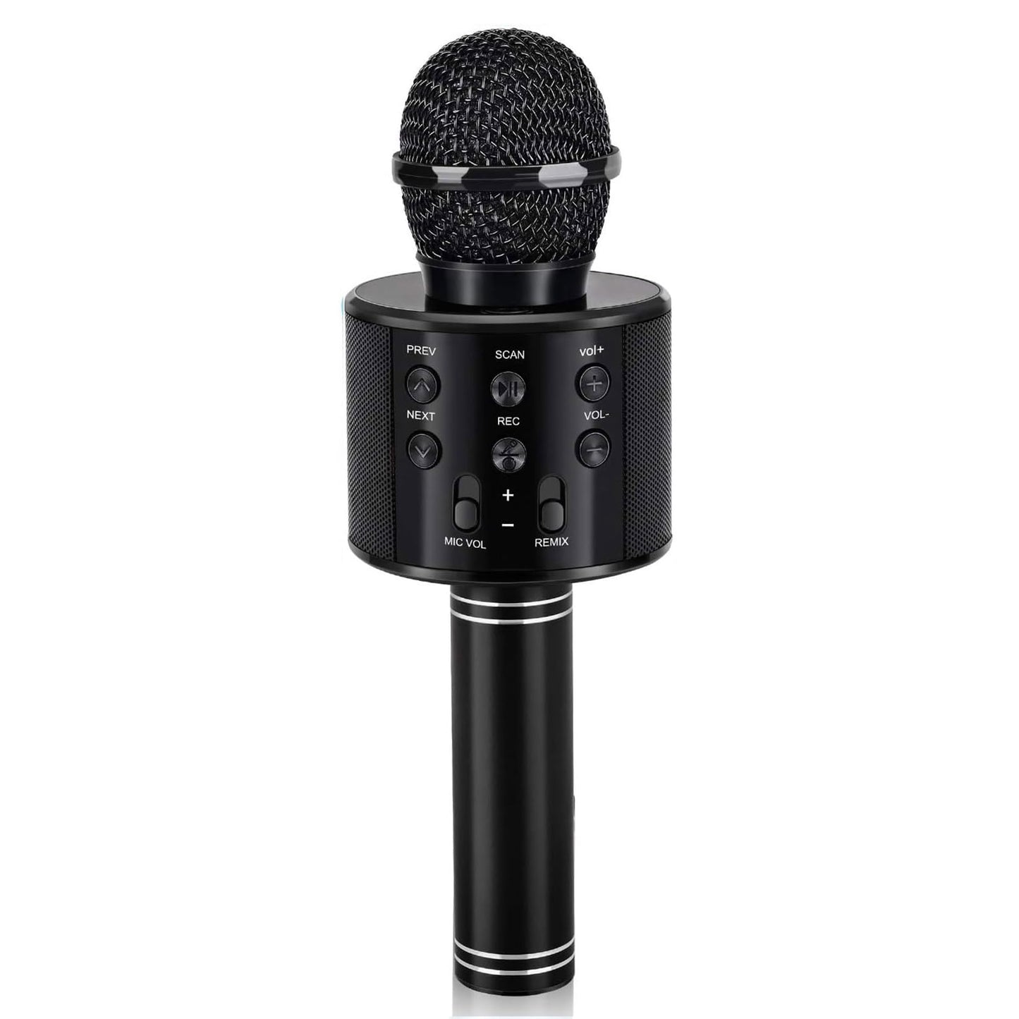 Dodosky Kids Toys Age 3-12, Karaoke Microphone For Kids Birthday Presents Gifts For 5 6 7 8 9 10 11 12 Year Old Girls Boys Toys For 4-11 Year Old Girl Boy Teen - Black
