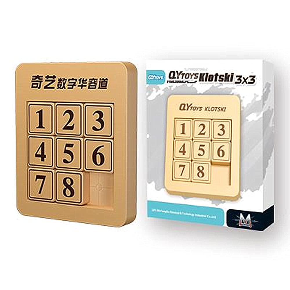 Liangcuber Qy Toys 5X5 Klotski Puzzle Magnetic Sliding Number Puzzle Abs Brain Teasers Toy Tangram Jigsaw Intelligence (24-Digit