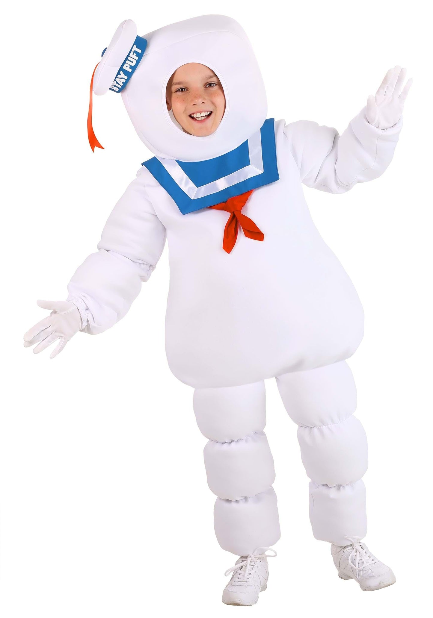 Ghostbusters Stay Puft Marshmallow Man Costume For Kids, Boys And Girls Ghostbusters Cosplay Halloween