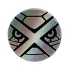 Pokemon Metagross Coin From The Trading Card Game - Rare Non-Prism Variant (Silver, Large Size)