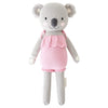 Cuddle + Kind Claire The Koala Regular 20'' Hand-Knit Doll - 1 Doll = 10 Meals, Fair Trade, Heirloom Quality, Handcrafted In Per