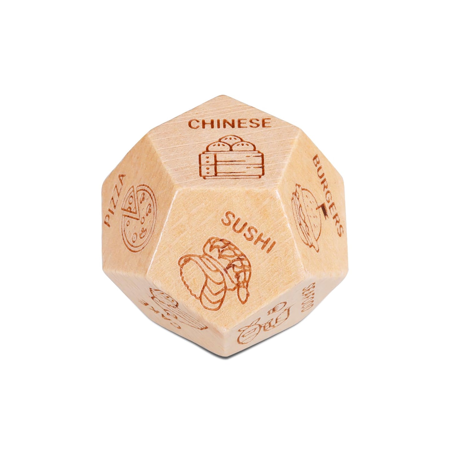 Anniversary Christmas Date Night Gifts For Wife Husband Men Women Valentines Birthday Wood Food Dice Gifts For Him Her Boyfriend