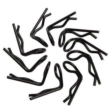 GDOOL 30-Pack 90-Degree Angle 1mm Body Clips Bent Springy Pins WJ07 for All 1/16 1/18 1/20 Scale Model Car Truck Crawler Truck(B