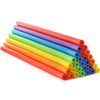 Sratte 30 Pcs Pool Noodles Bulk Jumbo DIY Decorations Heavy Duty Large Foam Swim Water Foam Hollow Noodles for Swimming Floating