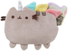 Gund Pusheenicorn Pusheen Cat Plush Stuffed Unicorn Coin Purse, Gray, 7'' (4060938)