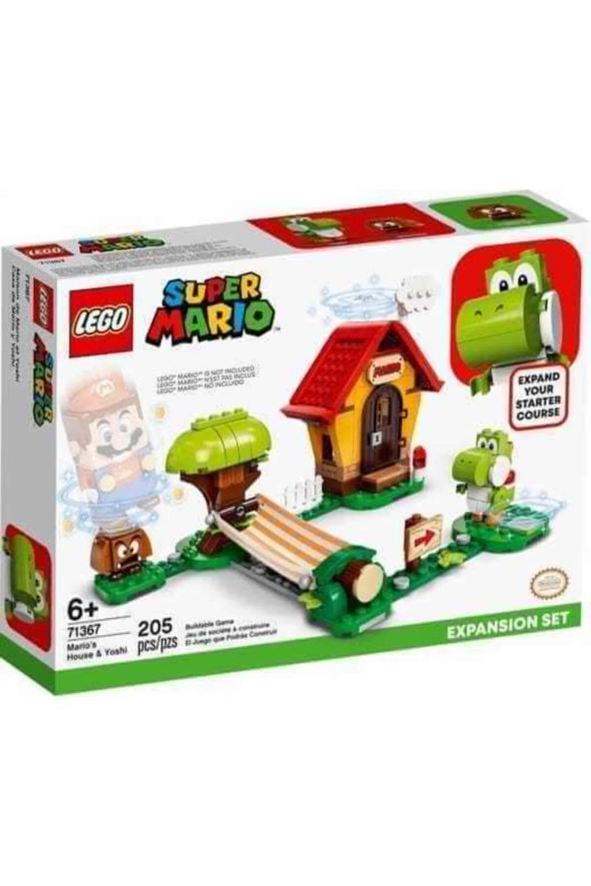 Lego 71367 Super Mario House & Yoshi Expansion Set Buildable Toy Game, Gifts For Girls & Boys Age 6 Plus Years Old With Yoshi And Goomba Figures
