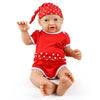 Ivita 16 Inch Realistic Full Body Silicone Baby Dolls That Look Real, Soft Realistic Newborn Silicone Baby Dolls Gifts For Kids,