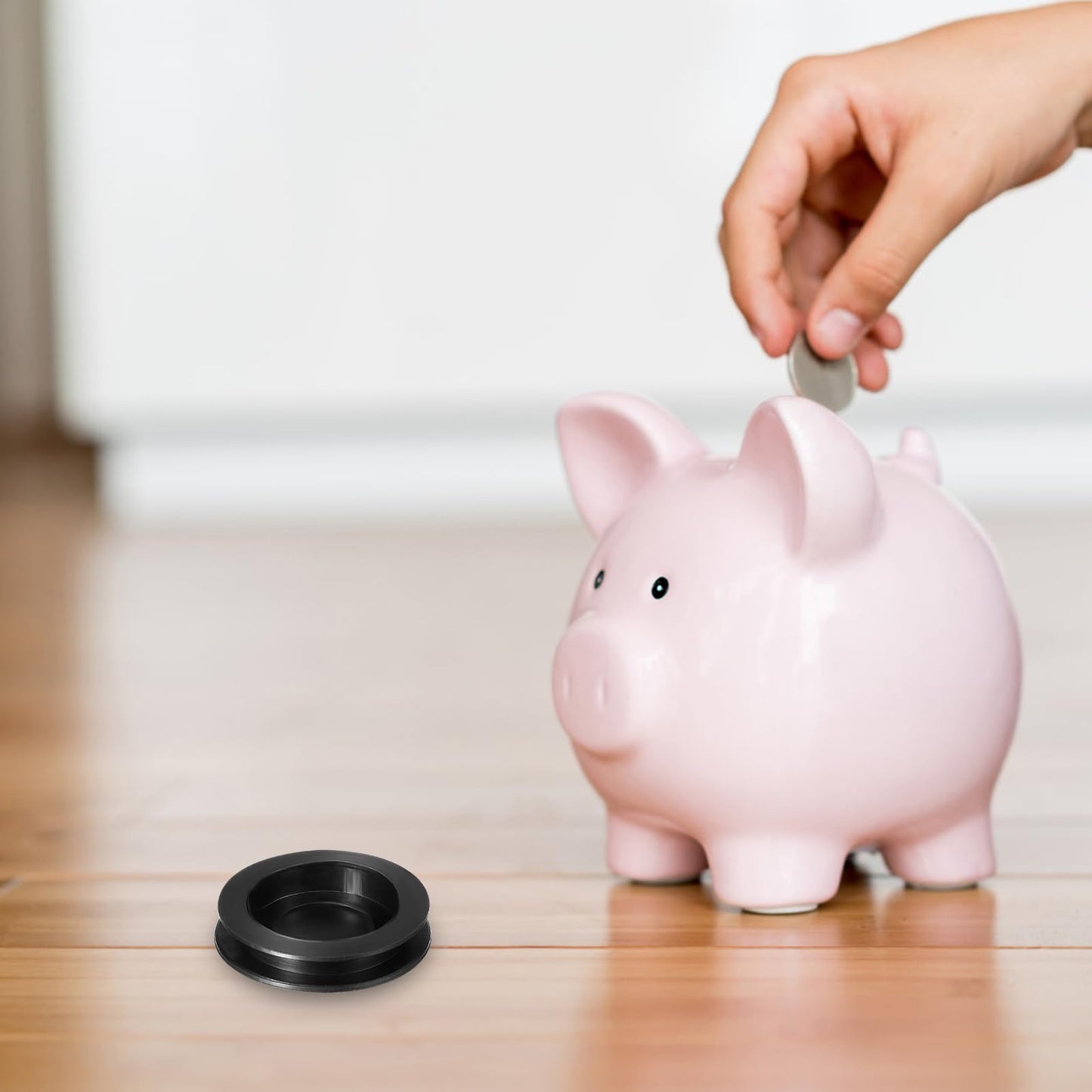 SAFIGLE 10pcs Rubber Saving Box Plug Piggy Bank Plug Piggy Bank Stopper Cover Replacement Round Plug Closure for Coin Bank Money