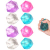 8Pcs Mini Small 1.8Inch Masonry Ice Squishy Stress Balls-Polyhedron Diamond Sugar Balls Slow Rise-Sensory Fidget Toy For Kids Ge