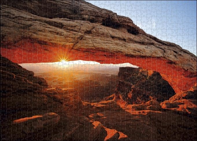Heye Mesa Arch Tomas Kaspar Puzzles (1000-Piece)