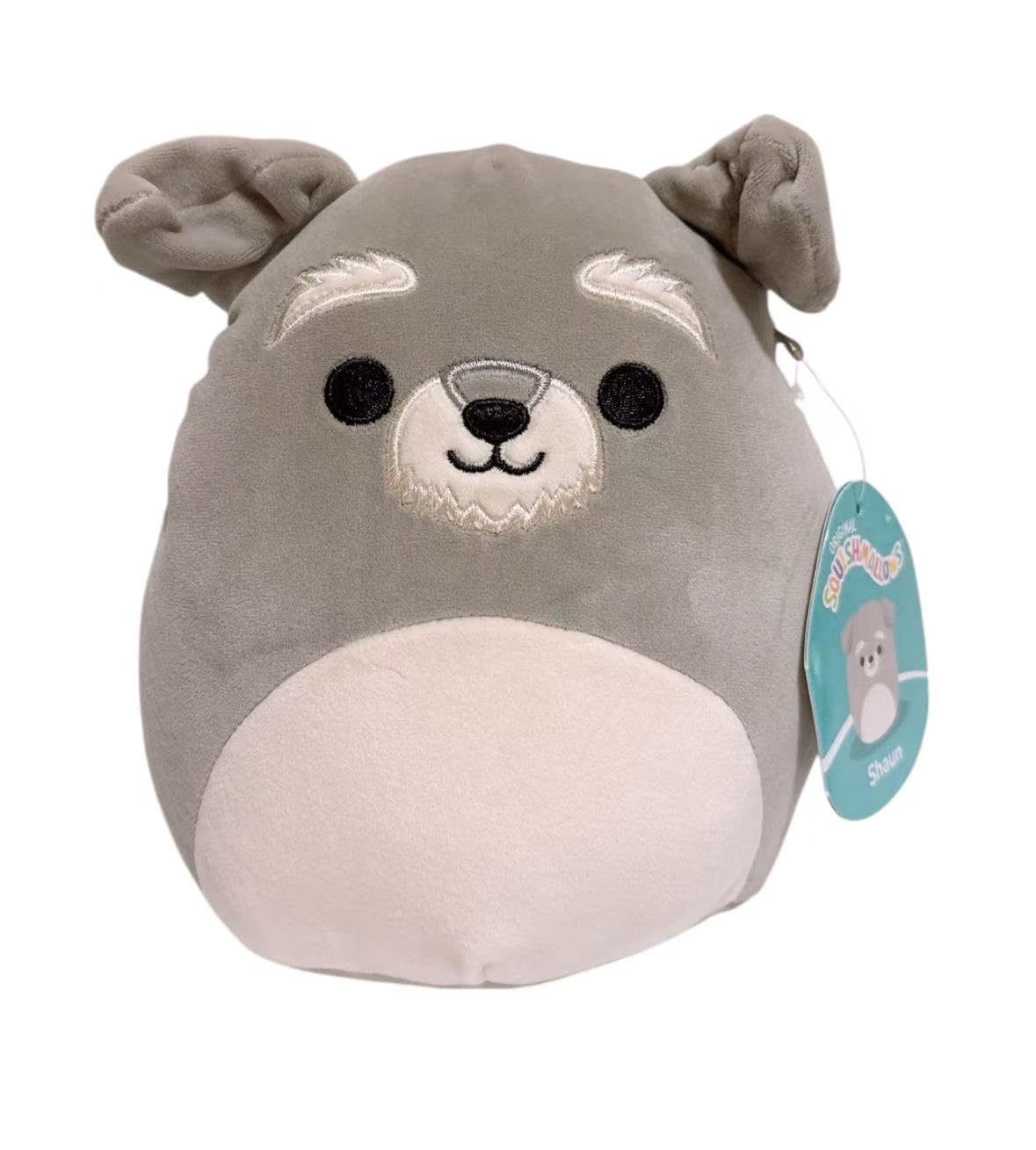 Squishmallows 2025 Original 8-Inch Dog Animal Squad Plush - Collectible Soft & Squishy Mini Stuffed Animal Toy - Add to Your Squad - Gift for Kids Girls & Boys (Shaun Dog)