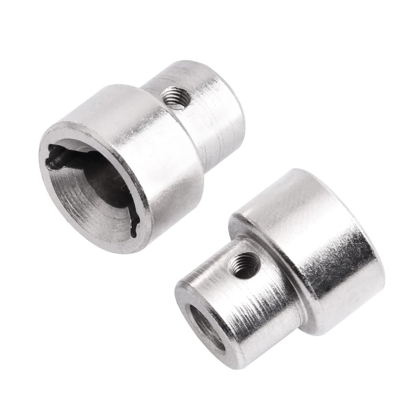Gohobby Inner Drive Cups For Traxxas 4-Tec 2.0 Vxl Upgrades Replacement Of 8353 (Silver)