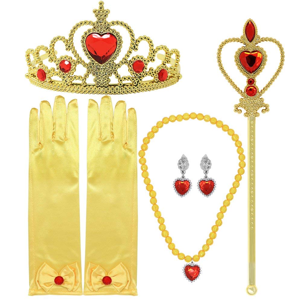 Fancydresswale Plastic Dress Up Accessories Set, Yellow