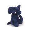 Jellycat Bashful Blue Elephant Stuffed Animal Medium 12 inches - Elephant Plush Toy - Classic Children's Gift