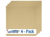 Slabdreamlab 12''X12'' Slab Lite Baseplate For All Major Building Bricks And Blocks (Sand, 4-Pack)