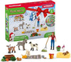 Schleich Farm World Advent Calendar 2023 FR-IT 3 Years + Farm World 24-Piece Set