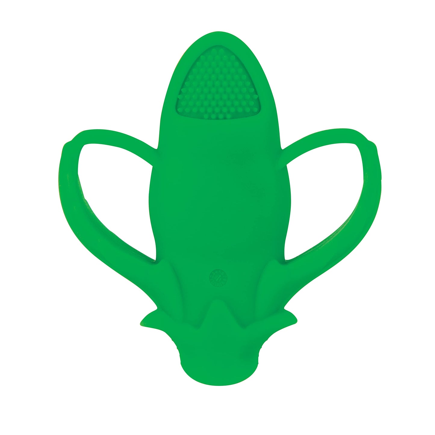 Nuby Veggie Teether For Teething Relief - Soft Baby Teething Toy - 3+ Months - Peas