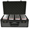 PREZA Graded Card Storage Box - X-Large Carbon Fiber Case for Trading Cards - Black