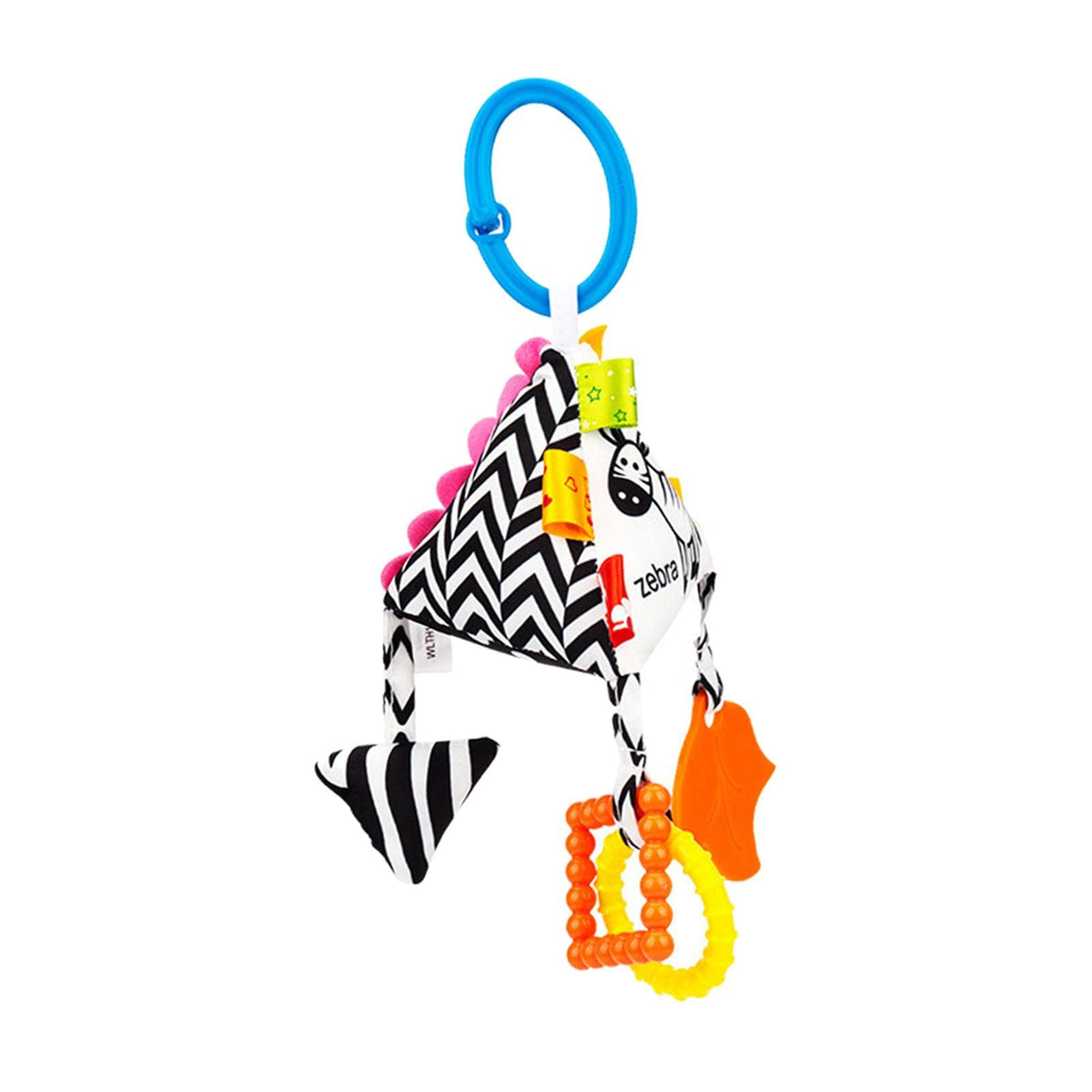 Atorse Hanging Rattle With Sound Crib Wind Chime For Infant Babies 3 6 12 Months Triangle