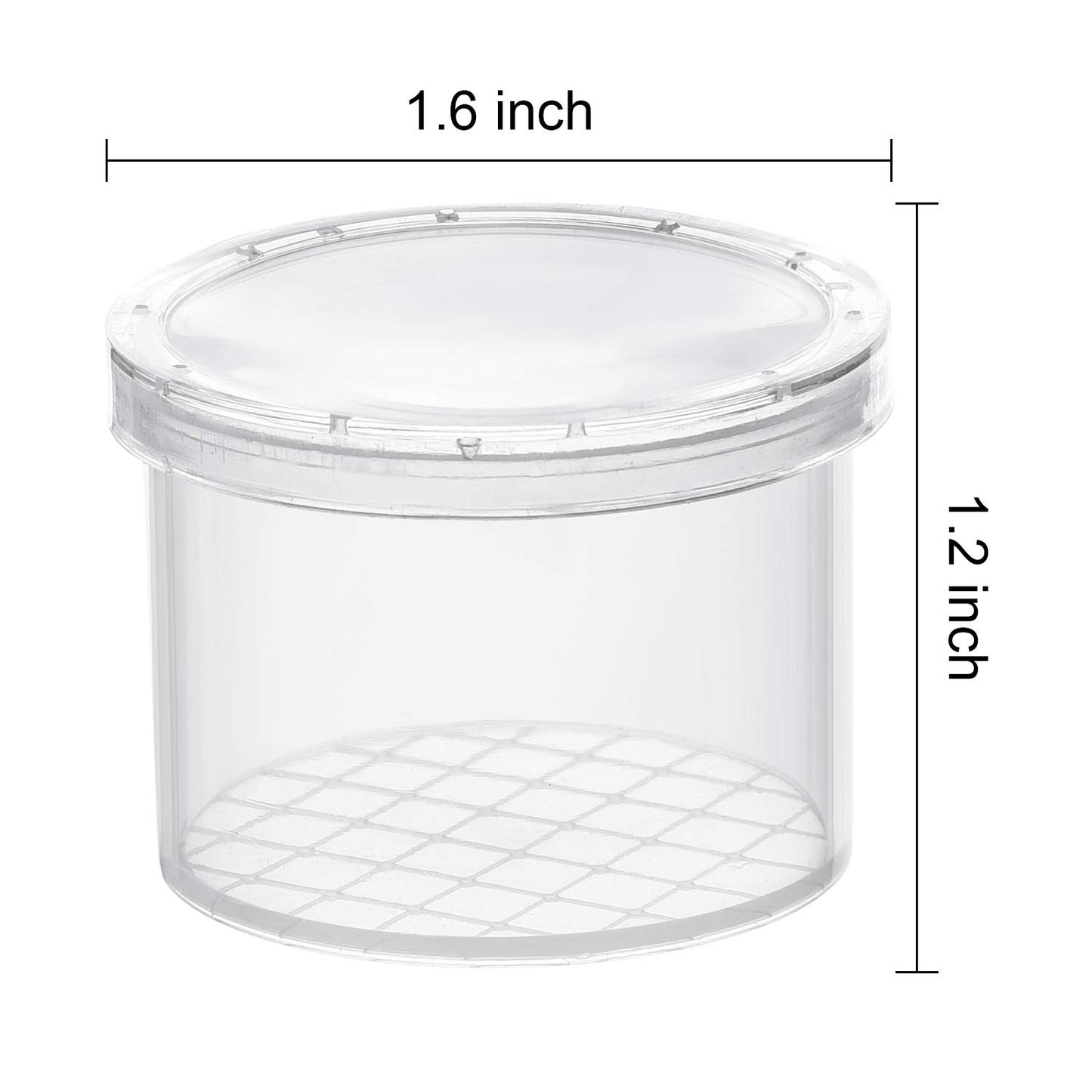 Coopay 80 Pieces Bug Viewer Critter Insect Cage Magnifying Insect Box Bug Magnifier Container Bug Catcher Cage, Science Nature Exploration Tools