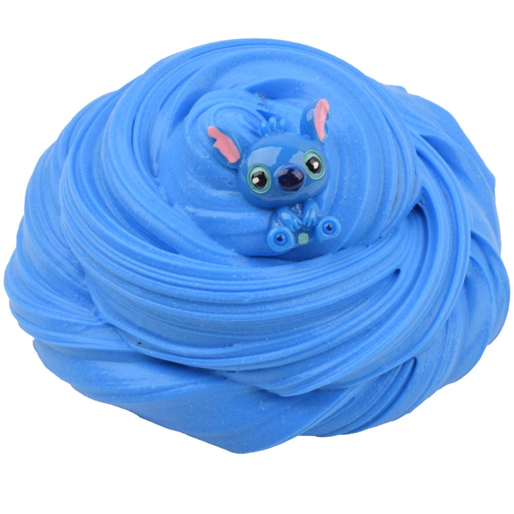 2 Pack Butter Slime Kit Soft Cotton Putty Diy Sludge Toys For Girls Boys Blue White Premade Butter Slime For Kids Party Favors(100Ml Each*2)