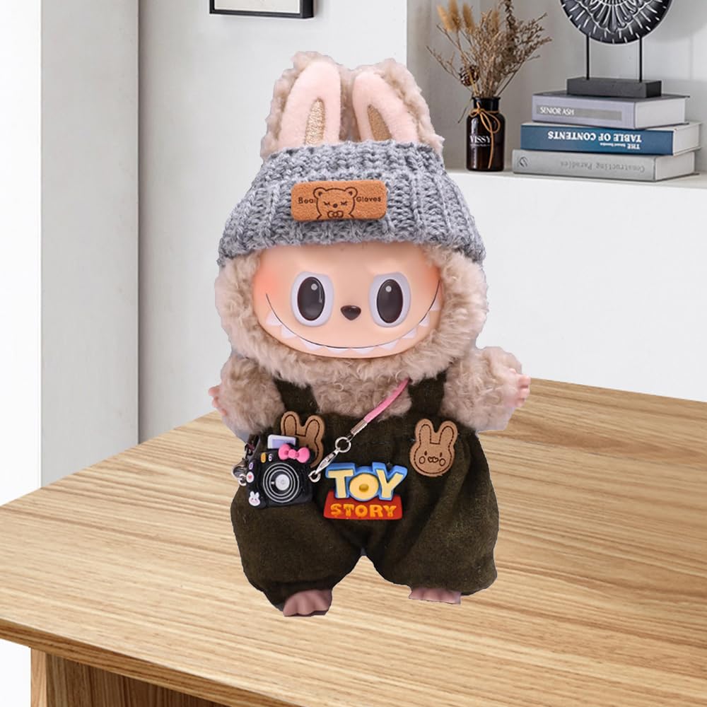 2025 New Clothes For Labubu Outfit, Exquisite Accessories For Labubu,Cute Clothes Set For 17 Cm Labubu Accessories (#H)