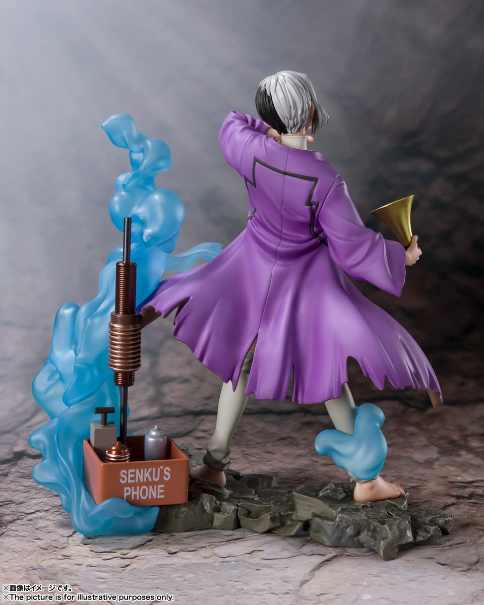 Tamashii Nations - Dr. Stone - Gen Asagiri, Bandai Spirits Figuartszero Collectible Statue