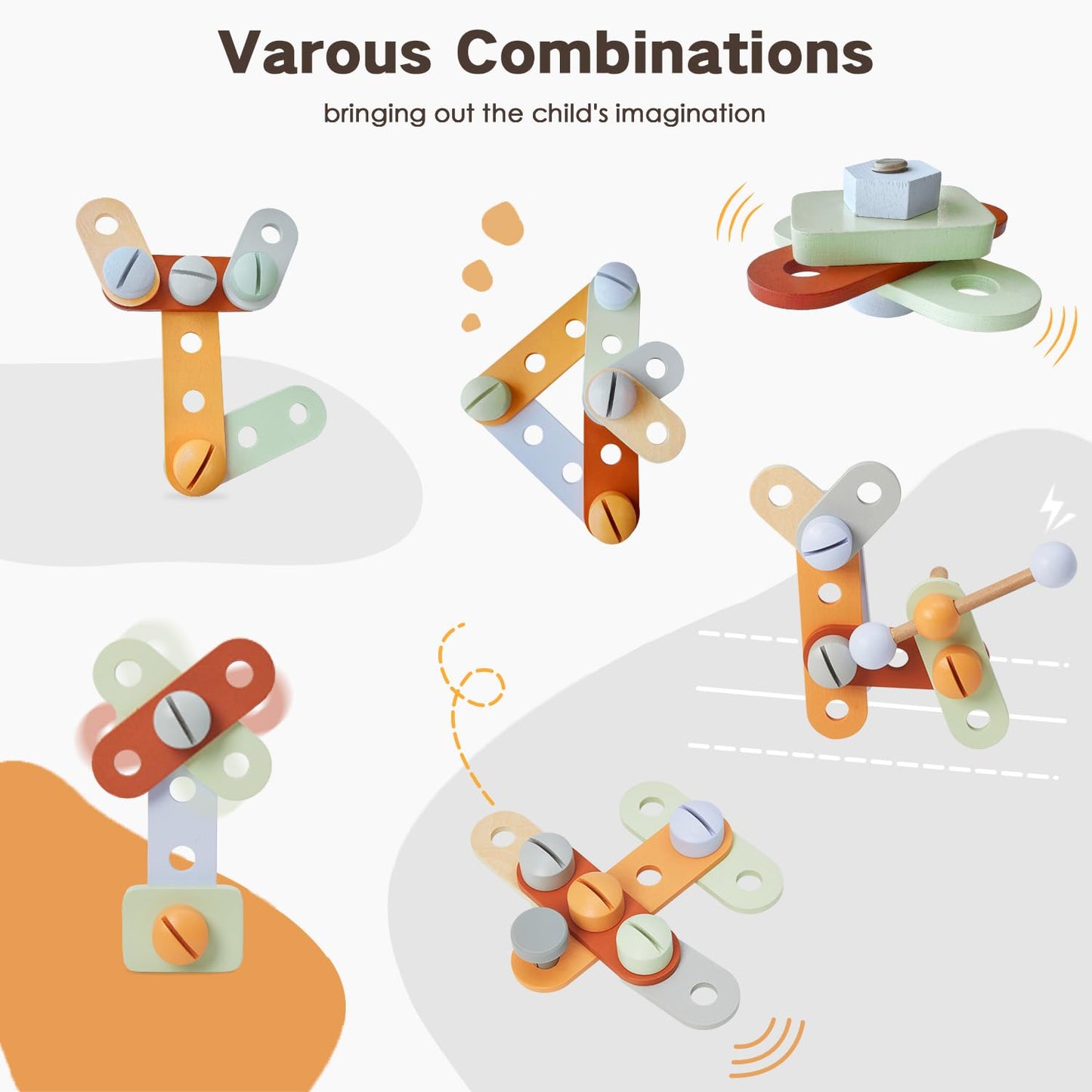 Labebe Wooden Baby Walker, Baby Push Walker, Tool Toy For Toddlers, Adjustable Speed Baby Walker With Wheel, Learning Activity Walker For Girls Boys