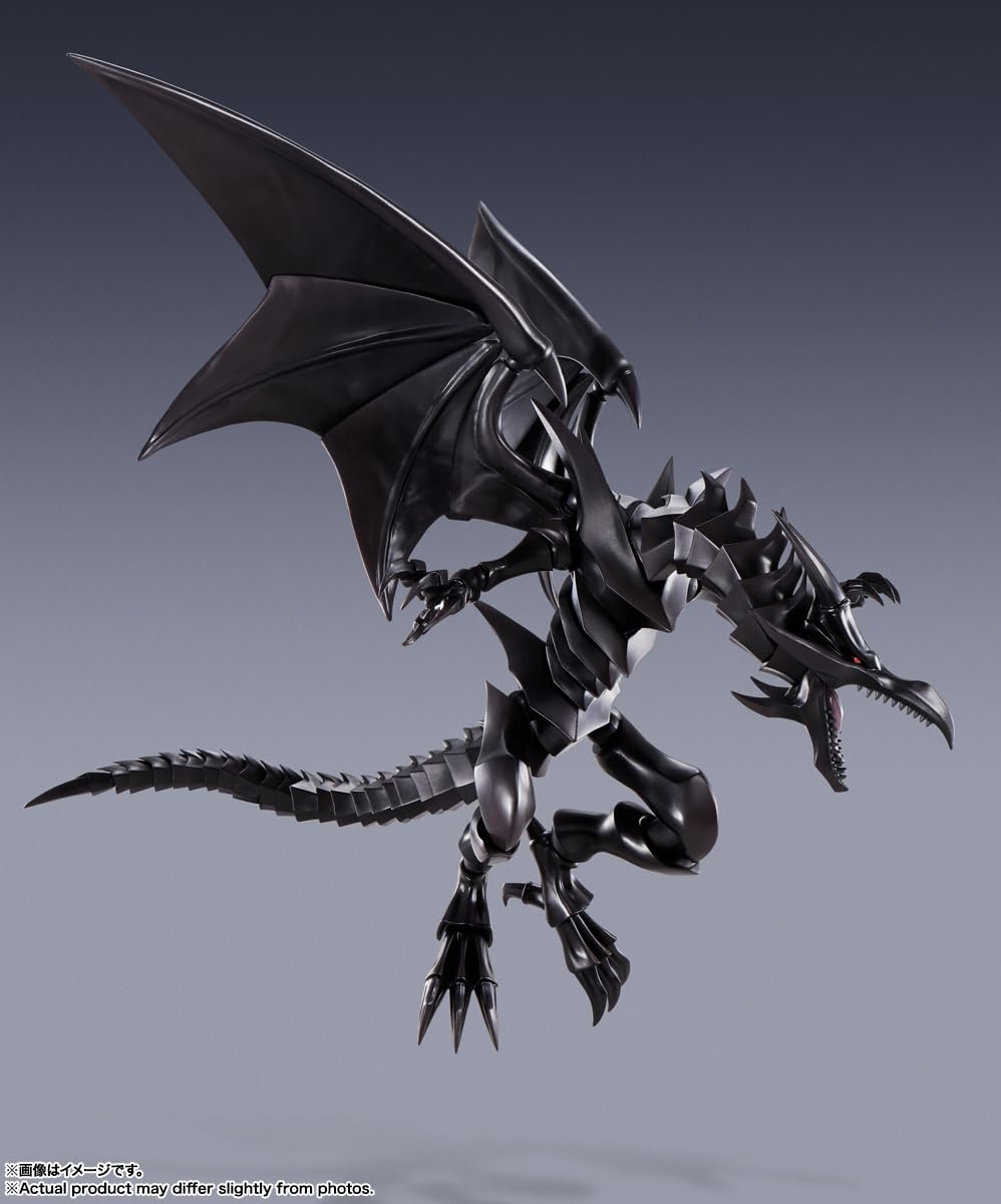 Tamashii Nations - Yu-Gi-Oh! Duel Monsters - Red-Eyes-Black Dragon, Bandai Spirits S.H.Monsterarts Action Figure