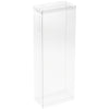 Dollsafe Clear Folding Display Box For Large 11-12.5 Inch Dolls And Action Figures, 5'' W X 2.5'' D X 13'' H, Pack Of 2
