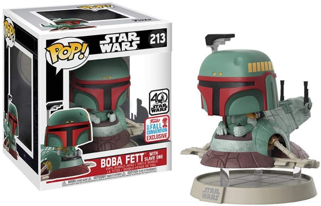 Funko Pop! Star Wars Boba Fett With Slave One Vinyl Bobble Head