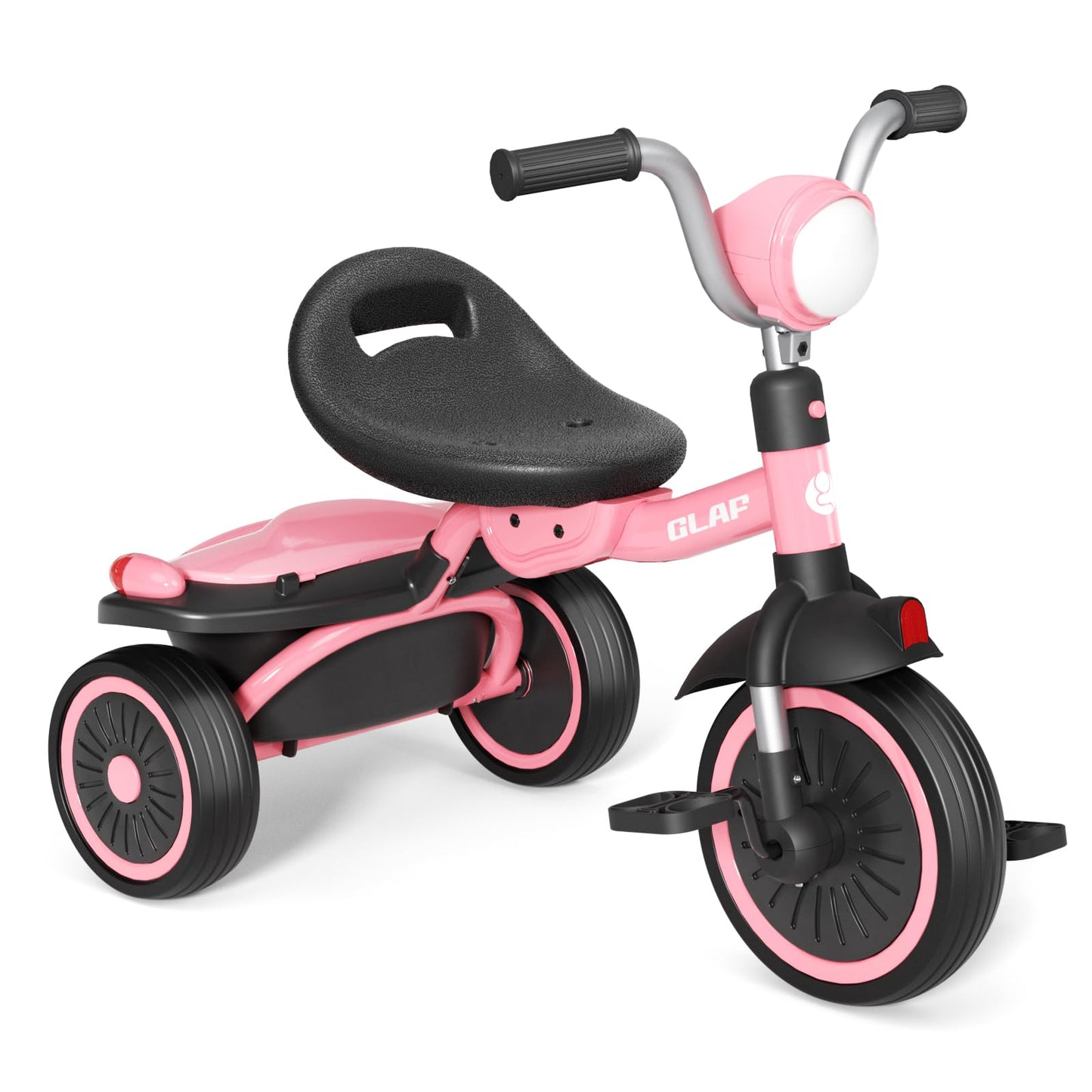 Glaf Tricycle For Toddler 1-3 Bike Kids Tricycle Trike Toddler Bike For 2-4 Year Olds Toys Baby Bike With Adjustable Seat And St