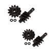 INJORA Axle Gear Overdrive Worm Differential 13T 14T Steel Gear Upgrade Parts for AX24 Axial SCX24 C10 JLU Gladiator Bronco 1/24
