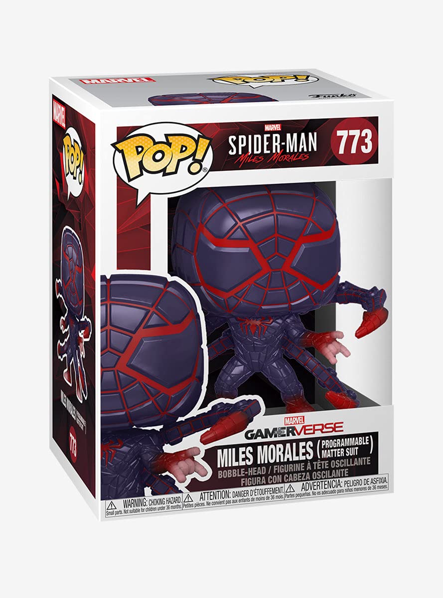 Funko Pop! Games: Marvel S Spider-Man: Miles Morales- Miles Programmable Matter Suit